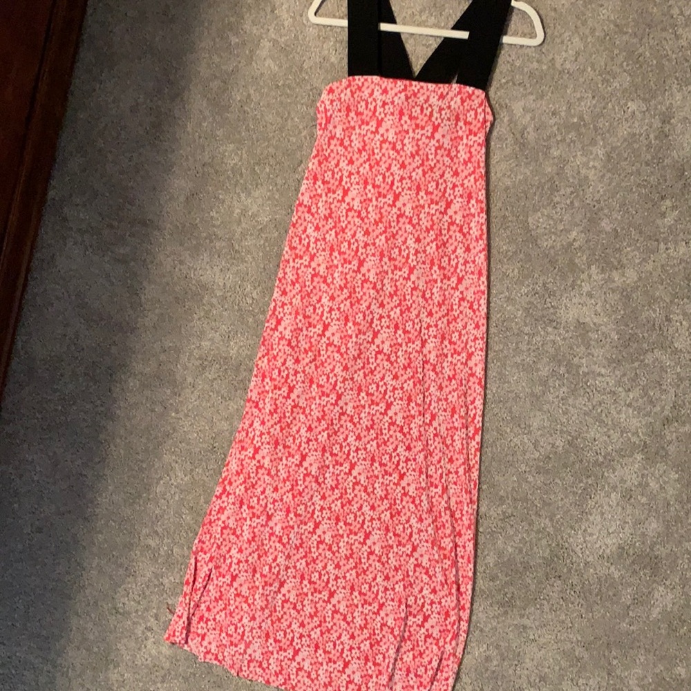 Maternity maxi dress